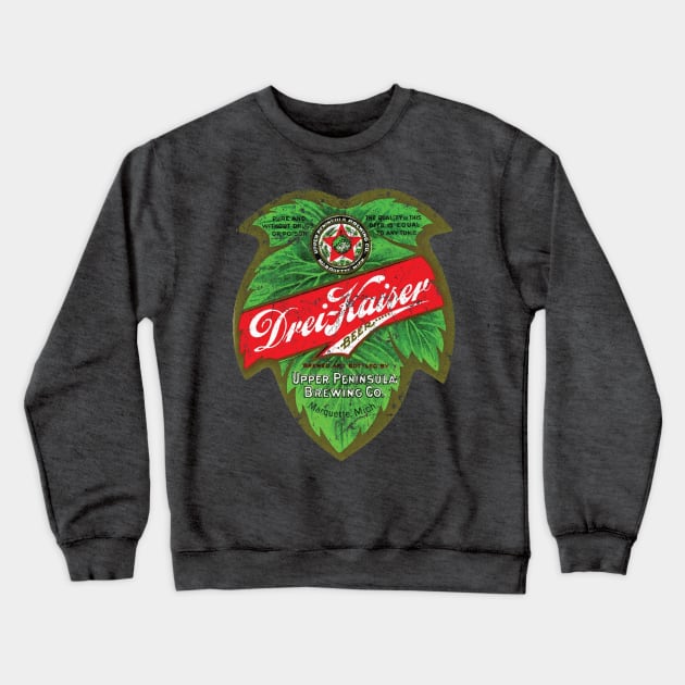 Upper Peninsula Brewing Crewneck Sweatshirt by MindsparkCreative